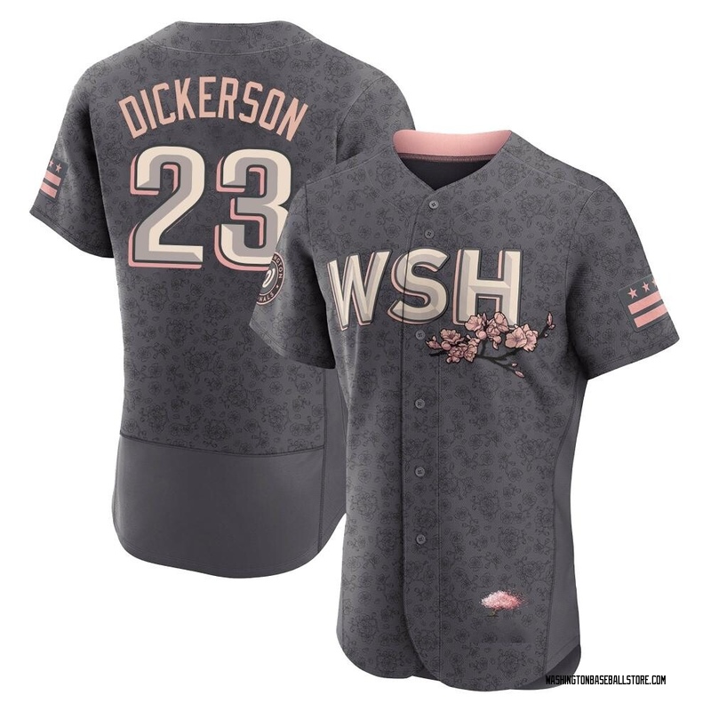 Corey Dickerson Men's Washington Nationals 2022 City Connect Jersey - Gray Authentic