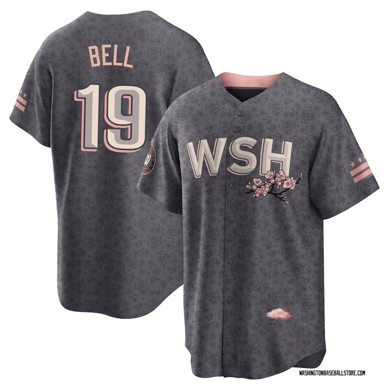 Josh Bell Youth Washington Nationals 2022 City Connect Jersey