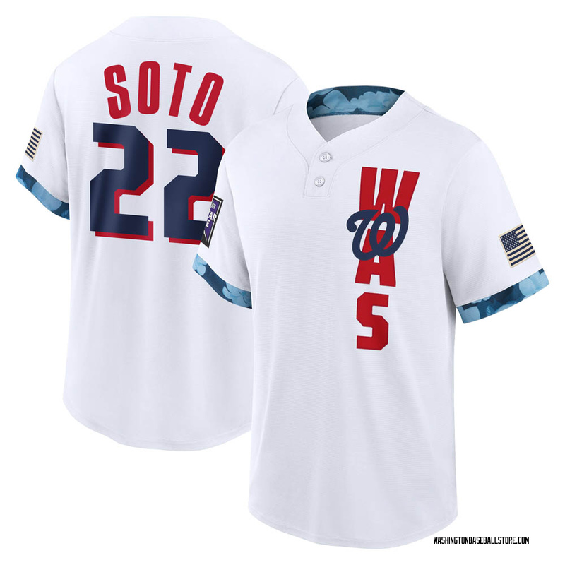 Juan Soto Men's Washington Nationals 2021 All-Star Replica Jersey - White  Game