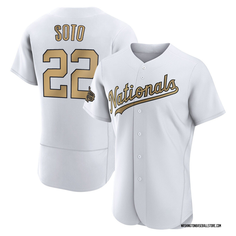 Juan Soto #22 Washington Nationals White 2022 MLB All-Star Game Jersey -  Cheap MLB Baseball Jerseys