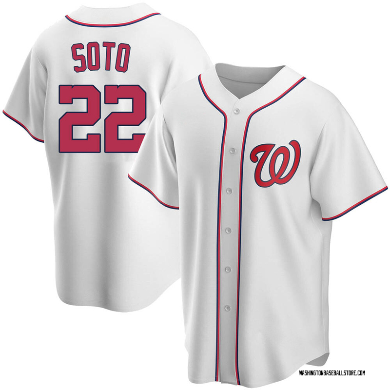 Juan Soto Men's Washington Nationals Alternate Jersey - White