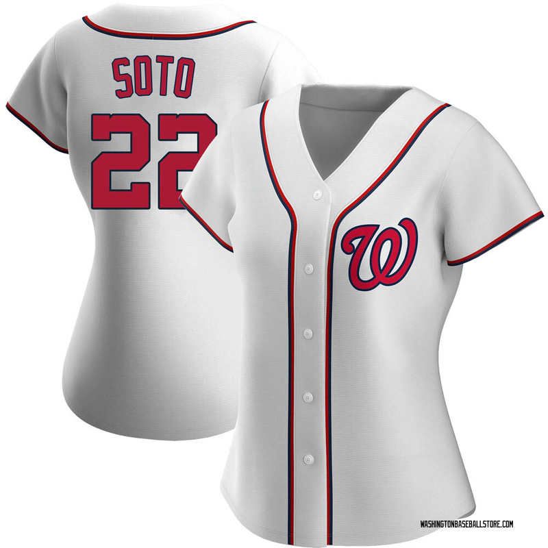 Juan Soto Women's Washington Nationals Home Jersey - White Replica