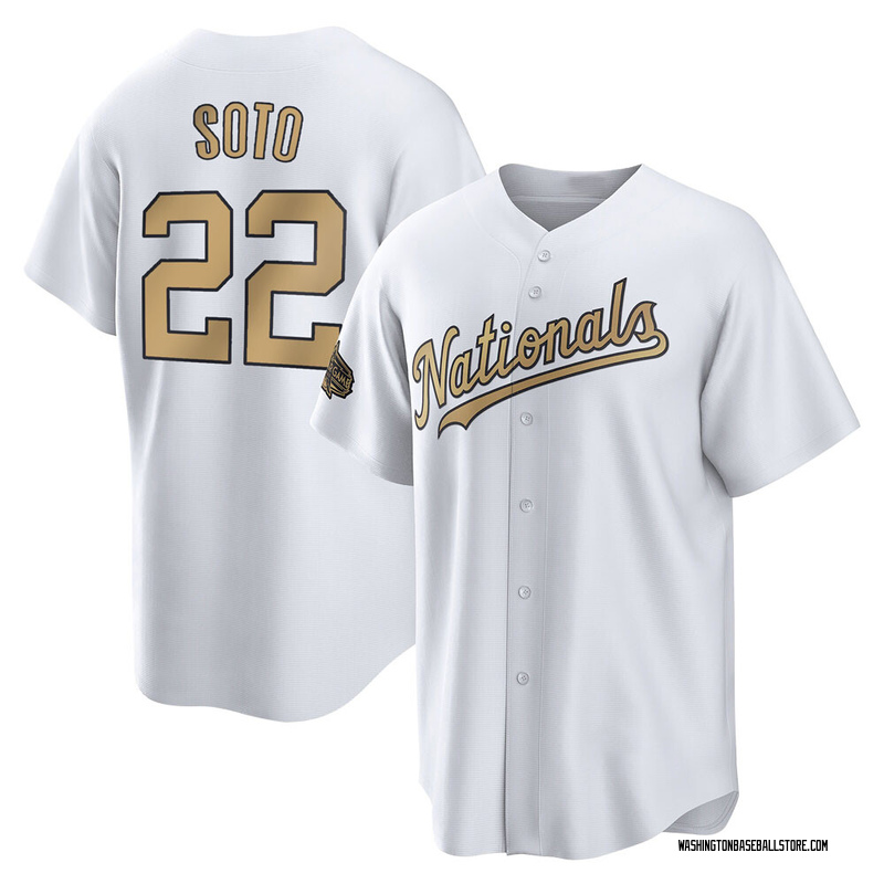 Juan Soto Youth Washington Nationals Replica 2022 All-Star Jersey - White  Game