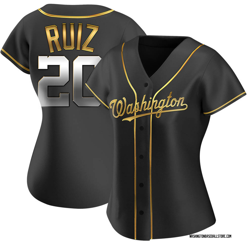 Keibert Ruiz Women's Washington Nationals Alternate Jersey - Black