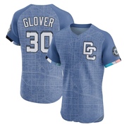 Koda Glover Men's Washington Nationals 2025 City Connect Jersey - Blue Elite