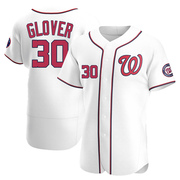 Koda Glover Men's Washington Nationals Home Jersey - White Authentic