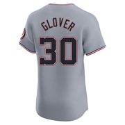 Koda Glover Men's Washington Nationals Road Jersey - Gray Elite