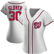 Koda Glover Women's Washington Nationals Home Jersey - White Authentic