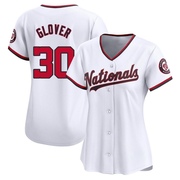 Koda Glover Women's Washington Nationals Home Jersey - White Limited