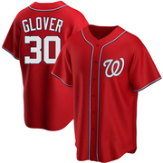 Koda Glover Youth Washington Nationals Alternate Jersey - Red Replica