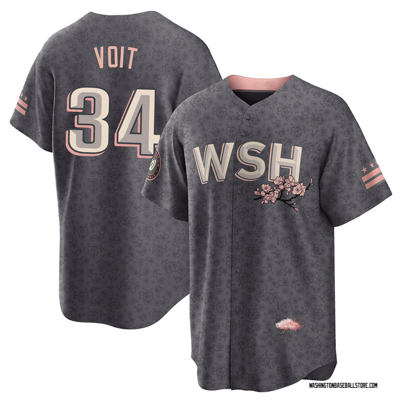 Luke Voit Men's Washington Nationals 2022 City Connect Jersey Gray