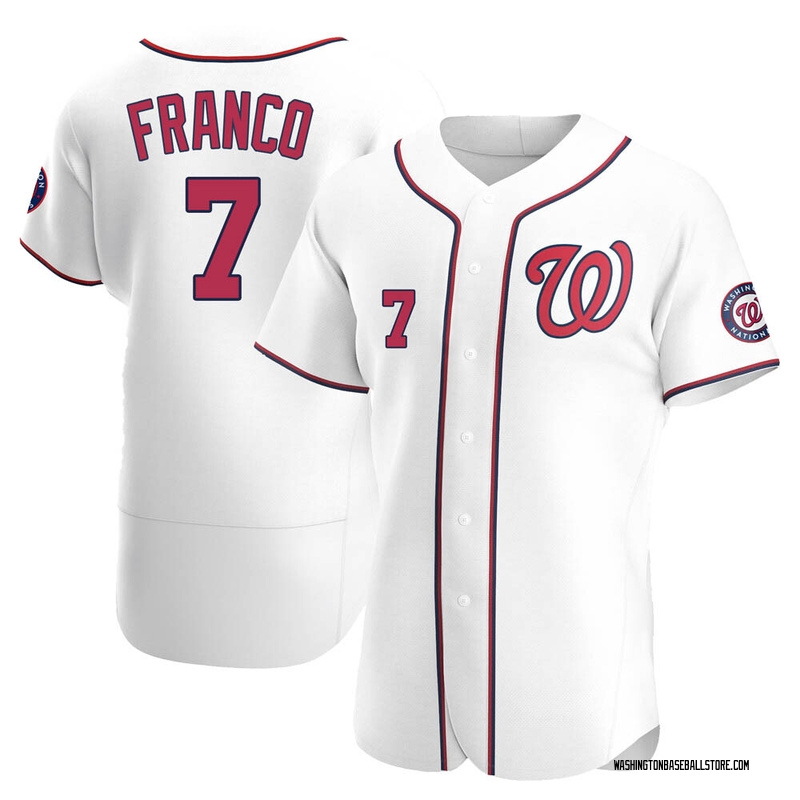 Maikel Franco Men's Washington Nationals Home Jersey - White Authentic