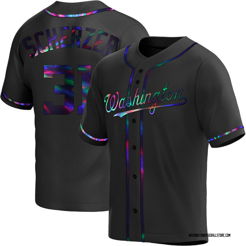 scherzer black jersey