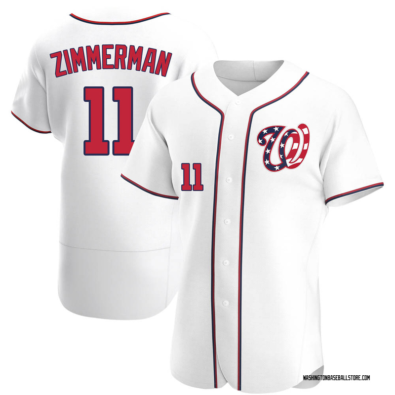 Ryan Zimmerman Men's Washington Nationals Alternate Jersey - White