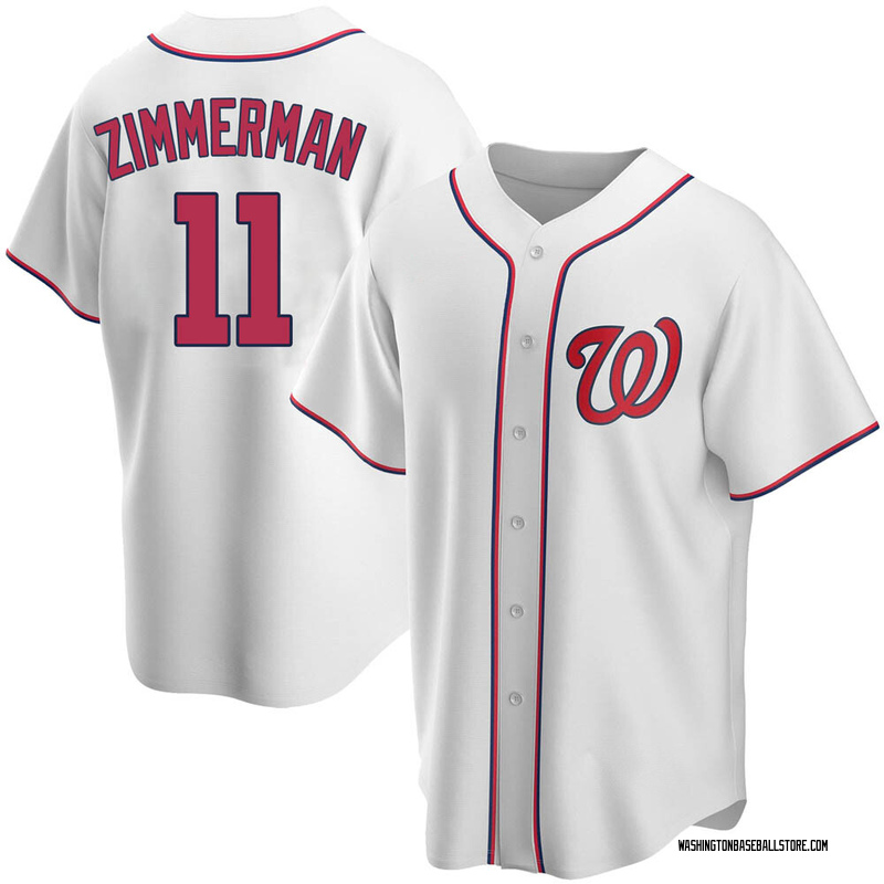 Ryan Zimmerman Youth Washington Nationals Home Jersey - White Replica