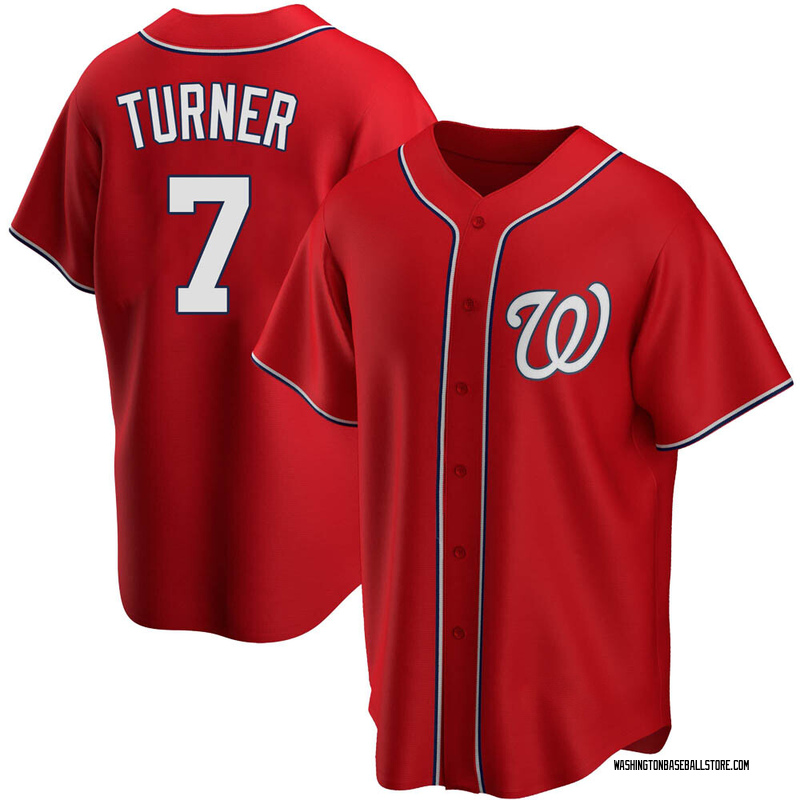 washington nationals trea turner jersey