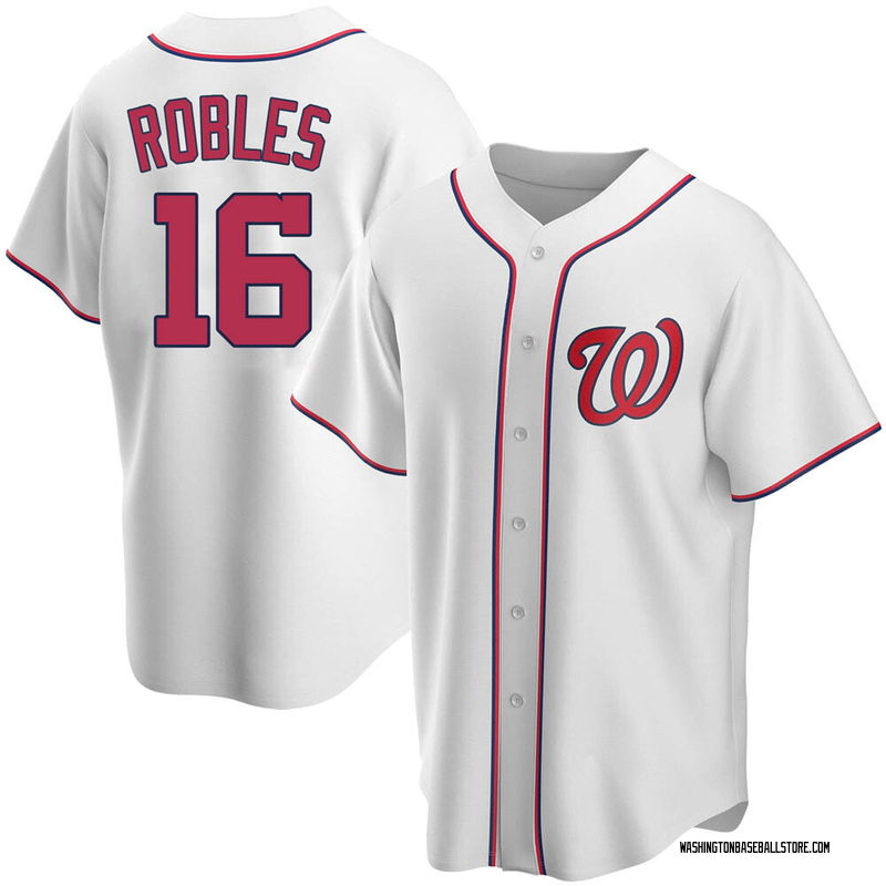 Victor Robles Men's Washington Nationals Home Jersey - White Authentic