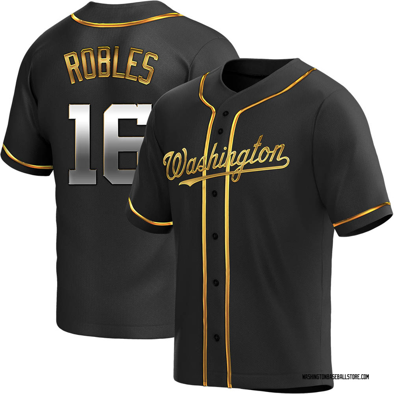 Victor Robles Youth Washington Nationals Alternate Jersey - Black Golden  Replica